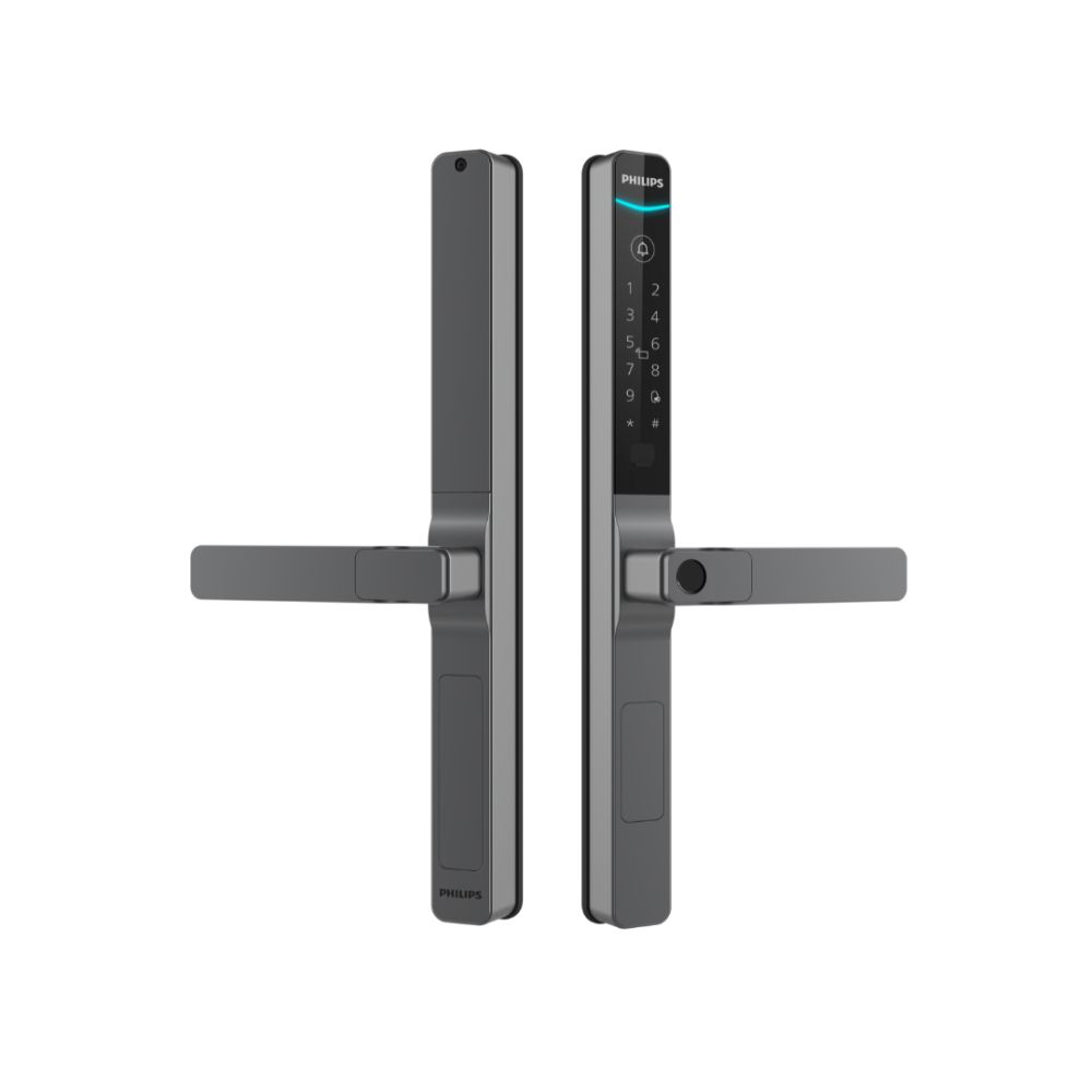 Khóa vân tay cửa nhôm Philips DDL611S-5HBS