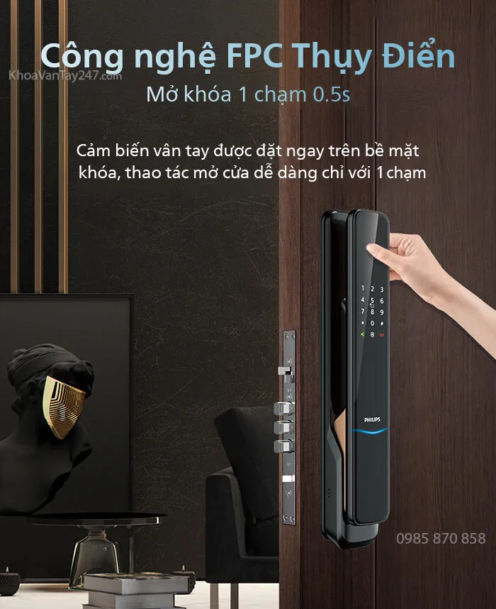 Công nghệ nhận diện vân tay FPC Thụy Điển