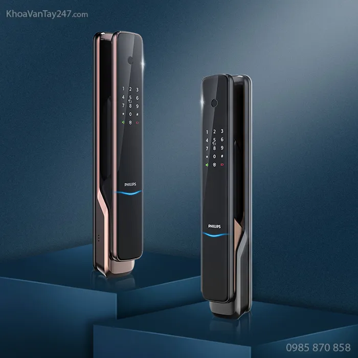 Cấu tạo chi tiết và ngoại quan khóa vân tay Philips 9300