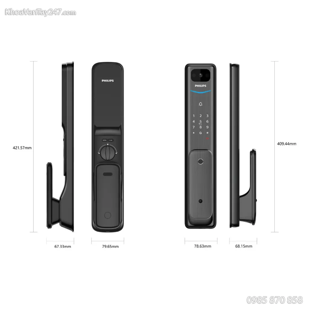 Khóa Vân Tay Philips Alpha-V Có Wifi