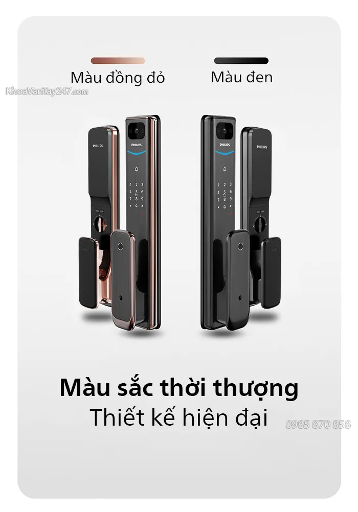 Khóa cửa thông minh Philips Alpha-V cao cấp