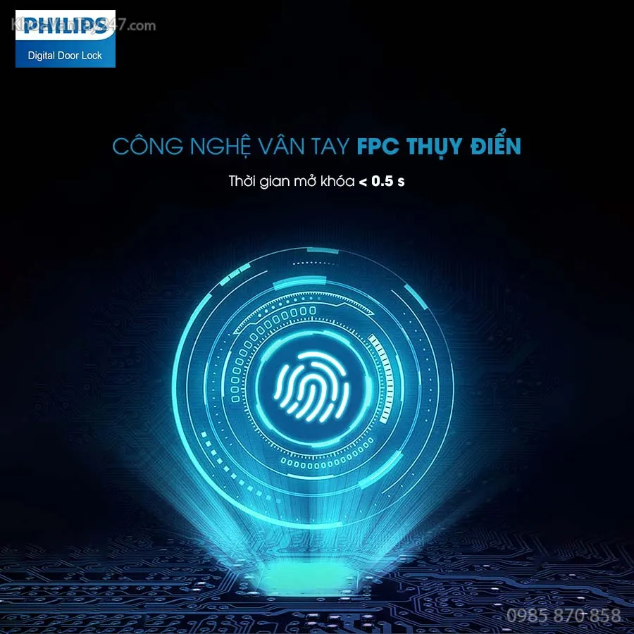 Công nghệ nhận diện vân tay FPC Thụy Điển