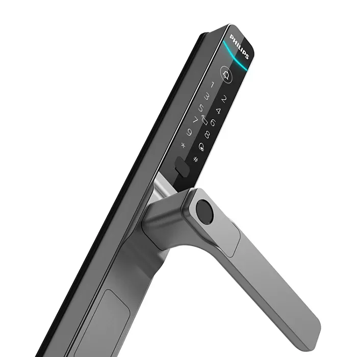 Khóa Vân Tay Cửa Nhôm Philips DDL611S-5HBS vân tay trên tay cầm
