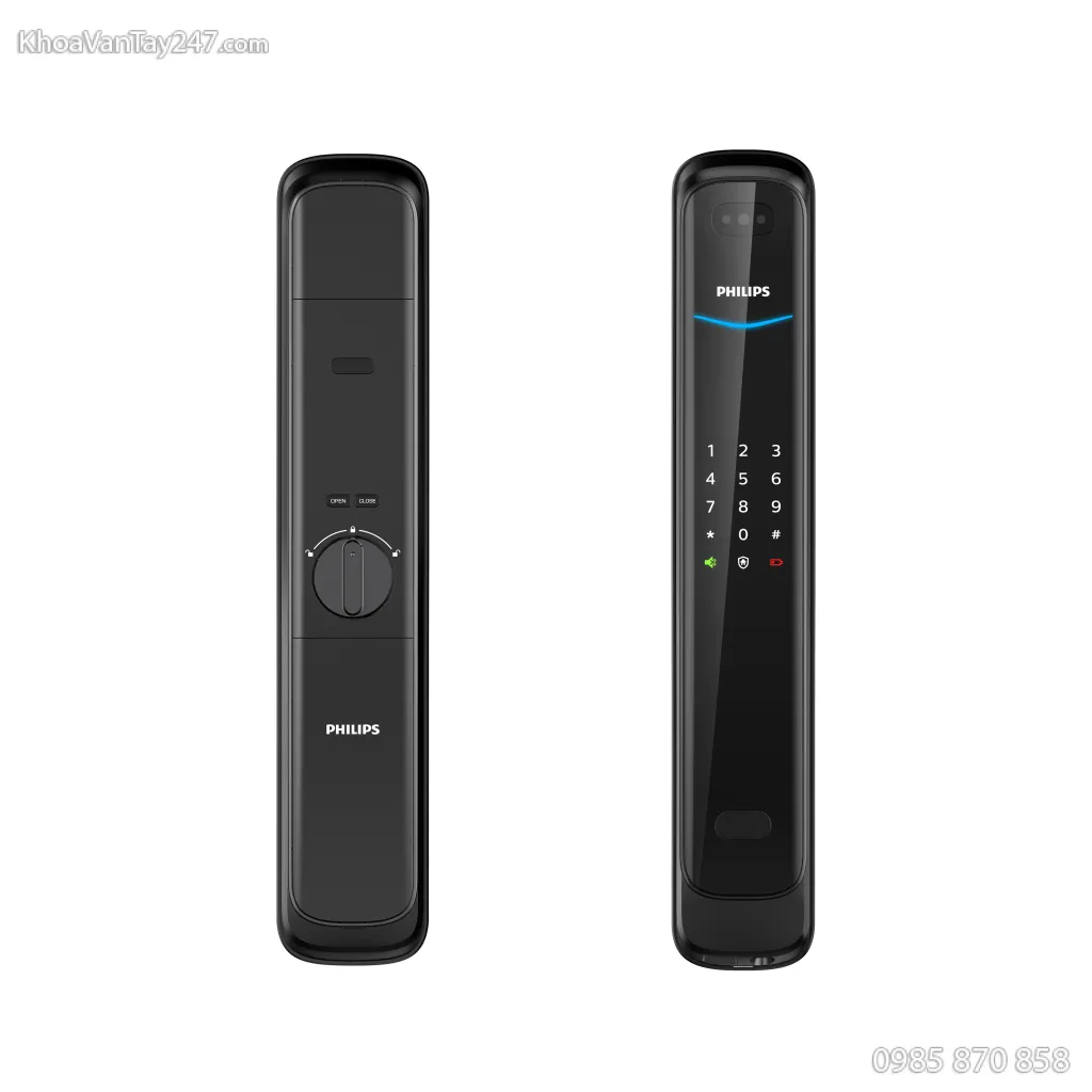 Khóa Cửa Nhận Diện Gương Mặt Philips DDL702