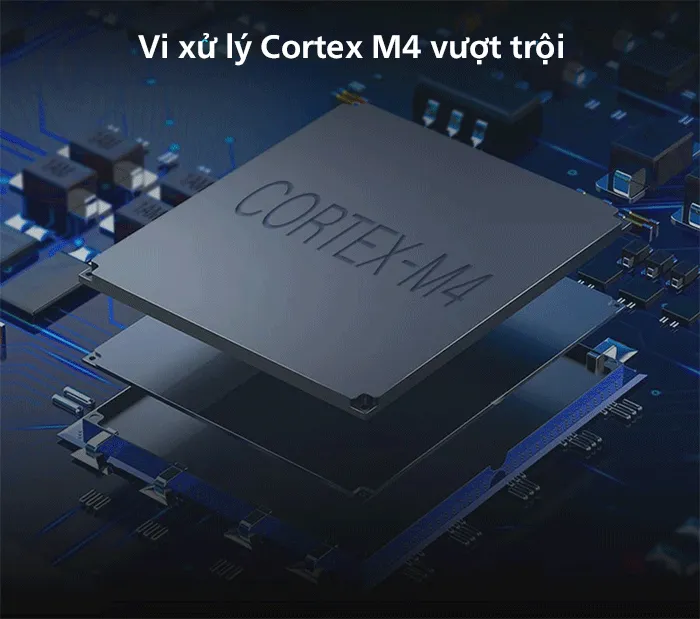 Chip xử lý Cortex M4 hiệu năng mạnh mẽ